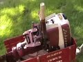 Running an antique outboard 1957 Johnson