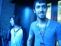 Andy and Jeremy  from The Devil Wears Prada talking spanish