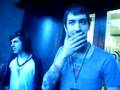 Andy and Jeremy from The Devil Wears Prada talking spanish