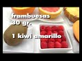 ensalada de frutas con aceite de limón