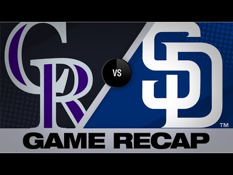Video: Renfroe, Machado homer as Padres blank Rox | Rockies-Padres Game Highlights 9/7/19