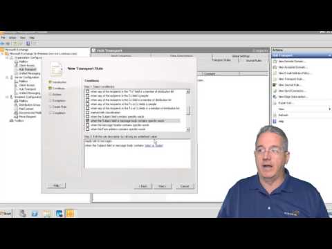 how to recover hub transport server