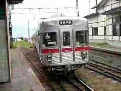 湯田中駅にて