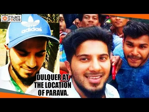 Dulquer Salmaan At The Location Of Parava Malayam Movie|| Soubin Shahir - Filmyfocus.com