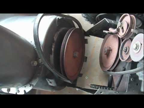 how to change belt on snowblower