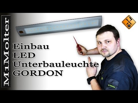 Einbau LED Unterbauleuchte GORDON von M1Molter