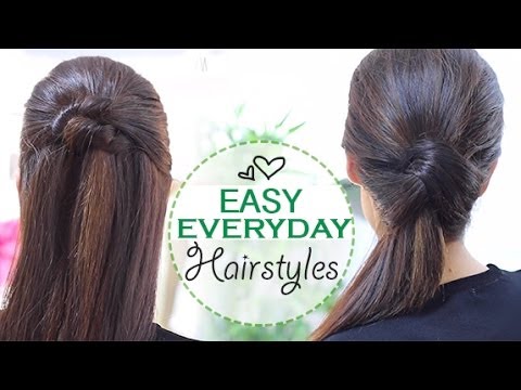 how to on easy hairstyles