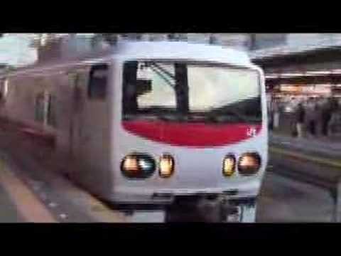 East i-E 千葉駅発車(ミュージックホーン)