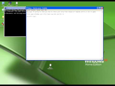 how to check lol ping