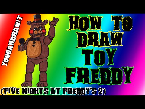 how to draw freddy