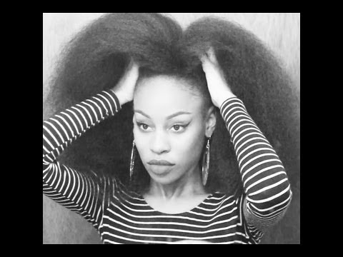 how to properly blow out natural hair