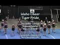 cheerleading, Idaho, Tigers, Pride, 3pcomps, Wings 