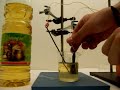Pila con vinagre y sacapuntas