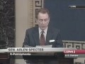 Sen. Specter 2001 Rule to Prevent Party Switching
