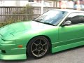 Nissan 180sx Green HKS FCON Nissan 180sx Green HKS FCON