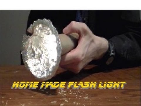 MAKE YOUR OWN WORKING FLASHLIGHT