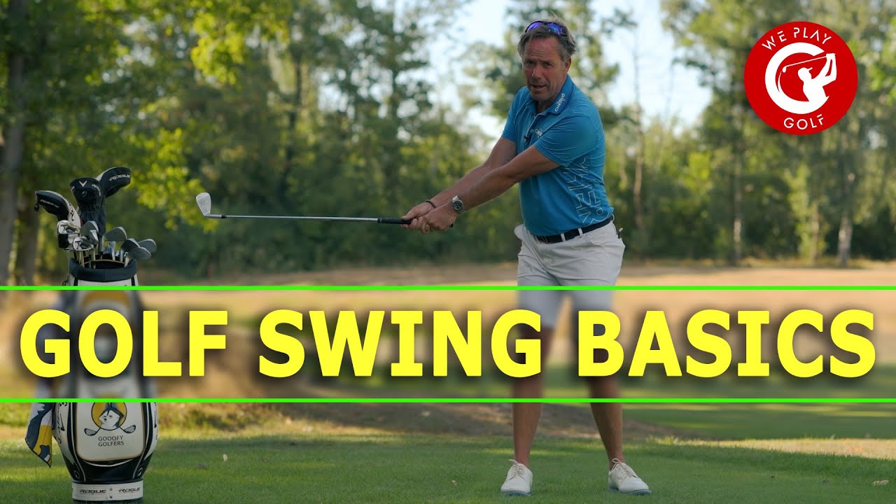 Golf swing basics - How to swing a golf club (simple way)