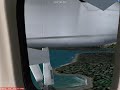 Wider�e Dash 8-100 landing at Leknes