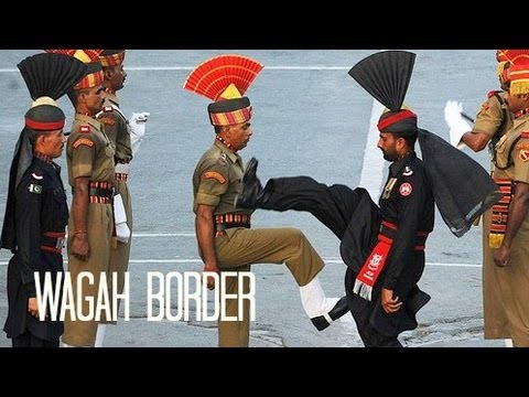 Pakistan 19: Wagah Border Ceremony ...