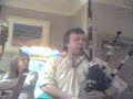 Pj playing the bagpipes!