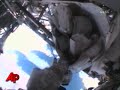 Raw Video: Tool Bag Lost During Space Walk