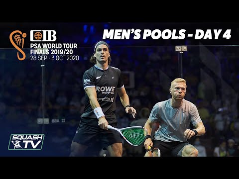 Squash: CIB PSA World Tour Finals 2019-20 - Men's Pools Day 4 Roundup