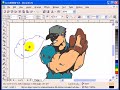 Tracing a drawing in CorelDraw X3
