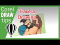 Tracing a drawing in CorelDraw X3