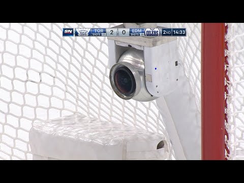 Ilya Mikheyev's goal shatters the in-net camera