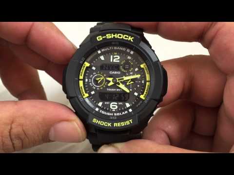 how to set dst on g shock