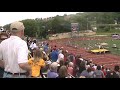 2011 West Virginia State Track Meet - Class AAA Boys Shuttle Hurdle Relay - Heat 4
