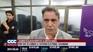 LISANDRO CATALAN REFERENTE DE LA LIBERTAD AVANZA
