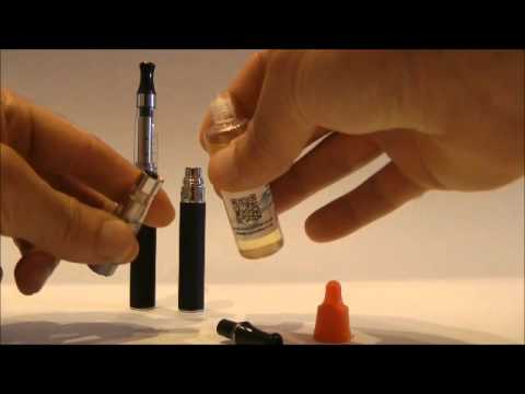 how to put oil in e cig