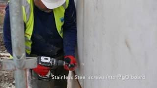 Fireboard Update - screw fixings
