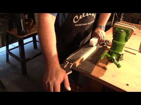 how to repair ebony fretboard