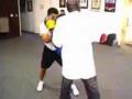 July 12TH Padwork with trainer Roger Mayweather