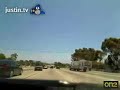 Gumball 2008: Excursion spins out & crashes on I-5