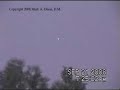 Huge Glowing UFO over Sonora, California
