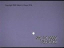 Huge Glowing UFO over Sonora, California