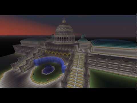 how to build the us capitol in minecraft