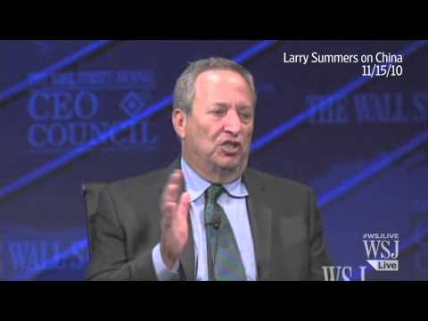 Lawrence Summers, in His Own Words