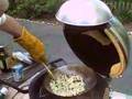 The BBQ Guru Turbo Grate on a Big Green Egg 16