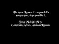 a song a composed for anna larsson, hope you like it. it's kinda bad sound but i've tried to clear it out as good as possible.