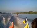 my 1st time wakeboarding