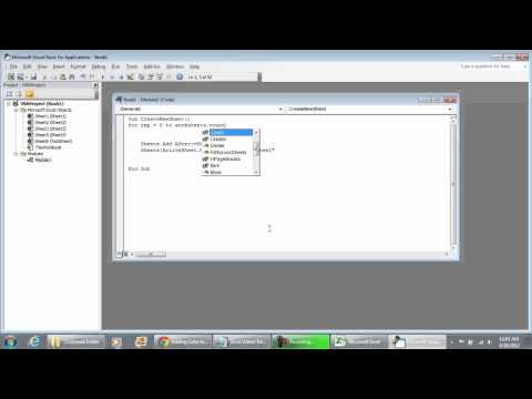 how to define sheets in vba