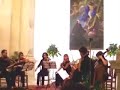 Vibo Valentia Chiesa San Michele GLI ARCHIMISTI  eseguono brani di noti musicisti e musiche originali composte da uno dei componenti l'ottetto A.Pontoriero.I componenti l'ottetto sono VIOLINI: A.PontorieroA. Berlingeri, F. Grillo, R. Lo Prete, M.V. Armone, S. Mustafari VIOLONCELLI: F.Valenzise, S.Grillo.Gli Archimisti (ottetto)sono allievi diplomandi del Conservatorio F.Torrefranca di Vibo Valentia. Di J.S.Bach Aria sulla IV cordaVideoclip Franco Mellea