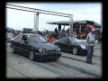 Porsche 996 Turbo Vs. Mercedes E55 AMG Drag Race [1/4 Mile]