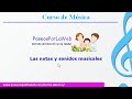 Curso de música - Las notas y sonidos musicales