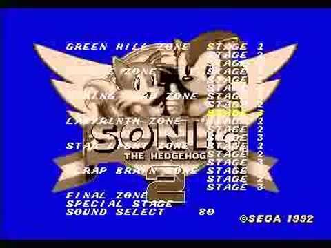 how to level select in sonic 2