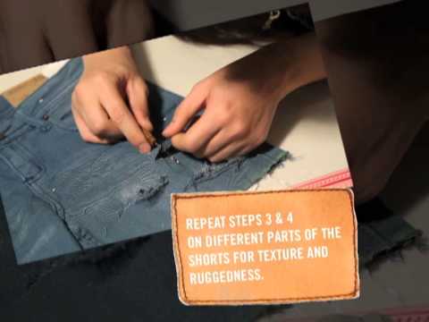 CATALOG TV: D.I.Y. Series - Shredded Denim Shorts